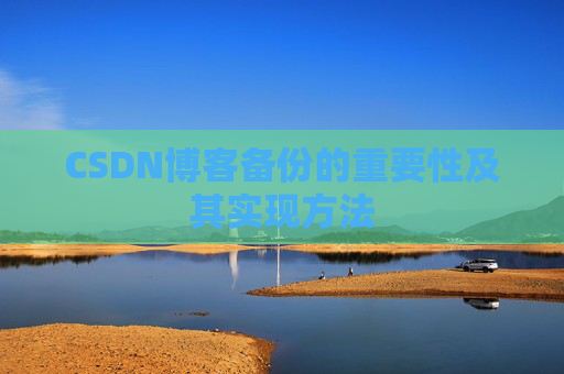CSDN博客备份的重要性及其实现方法